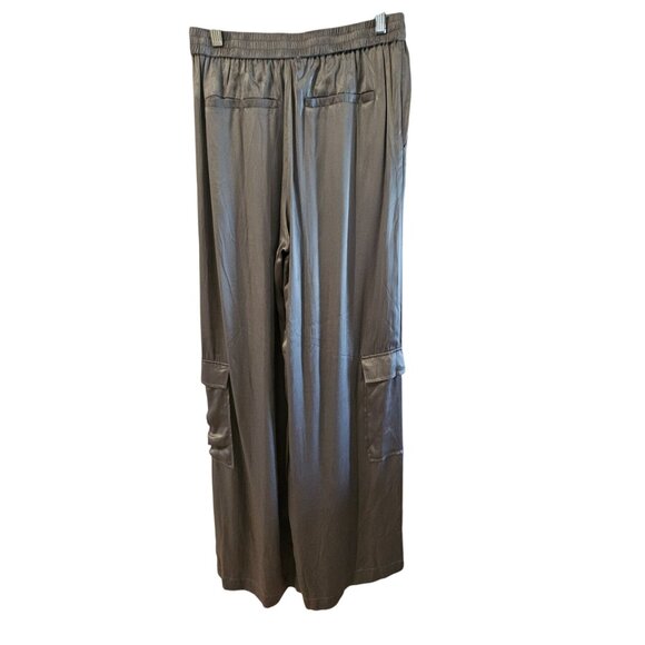Johnny Was Women Silver Gray Pull on Pants XS Quiet Luxury Resortcore Boho Chic - Picture 3 of 16